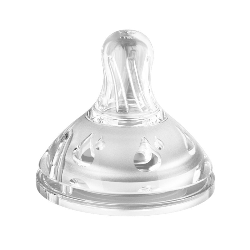 Soft Silicone Wide Mouth Sucking Nozzle Conversion for Head for Wide Neck Baby Bottle Feeding Bottle Drinking Cup Straw