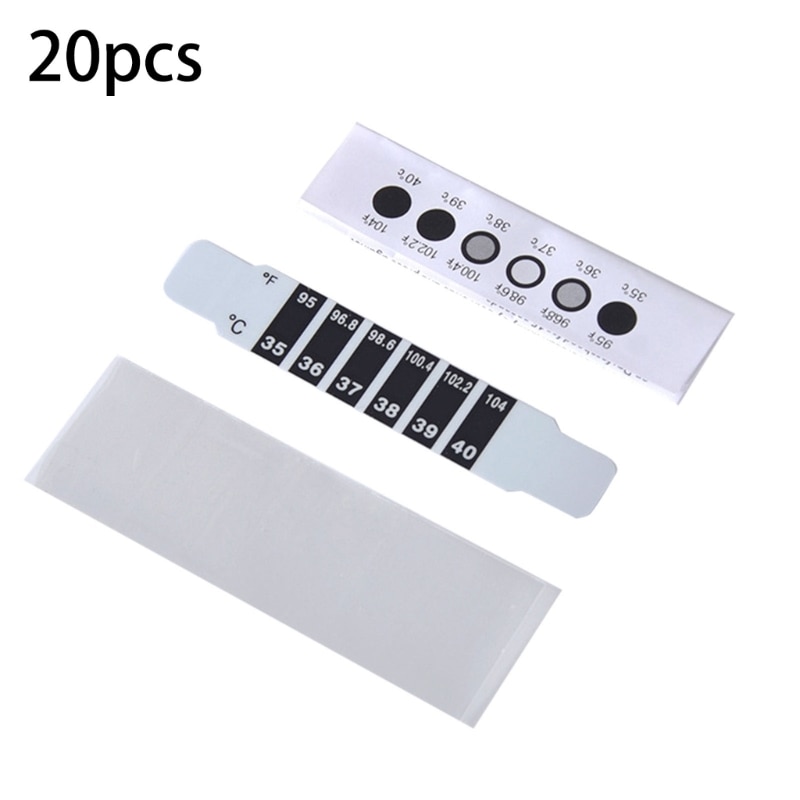 Fever Track Indicator Stickers Fever Continuous Monitor for Kid Bathing Sleep