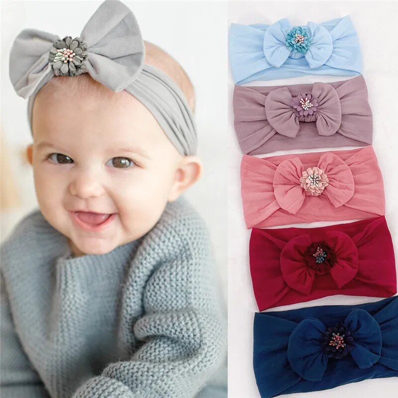 New Children's Hair Accessories Baby Bow Hair Band Baby Accessories