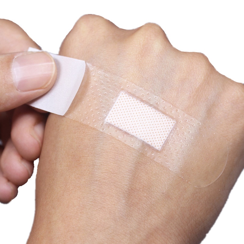 160pcs/set Transparent Band Aid Medical Strips Waterproof Wound Plaster for Swimming Bathing Water Sports Skin Patch Plaster