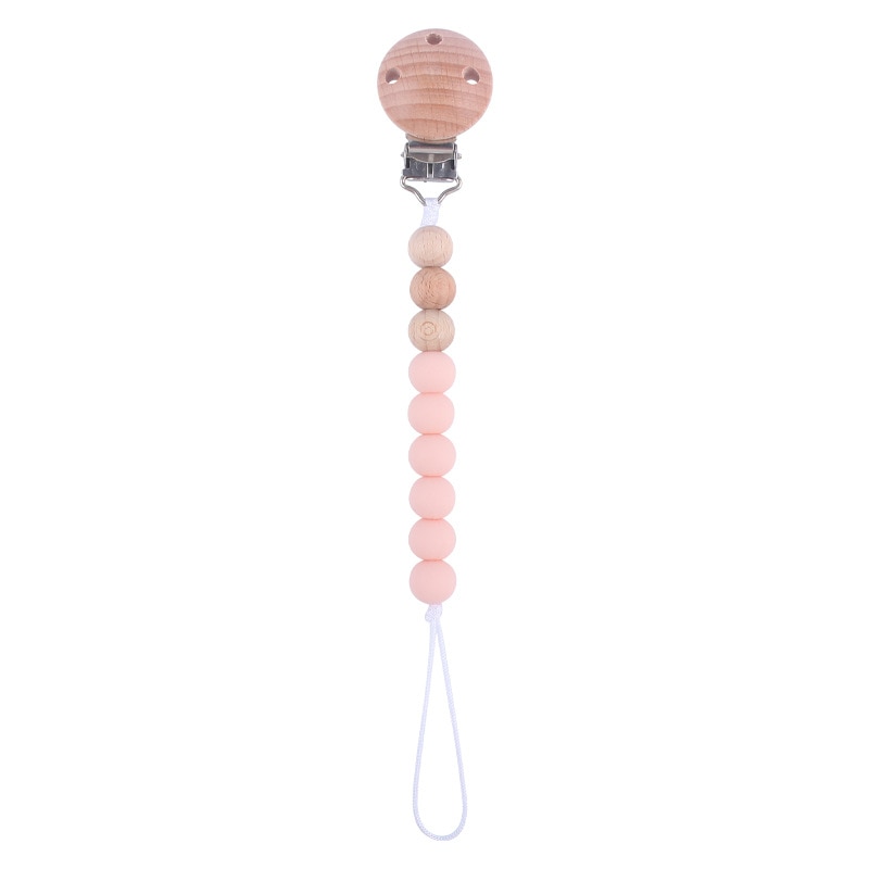 Baby Anti-drop Chain Pacifier Clips Holder Newborn Appease Soother Chains for Babies Teething Toy Baby Holder Nipple Clip