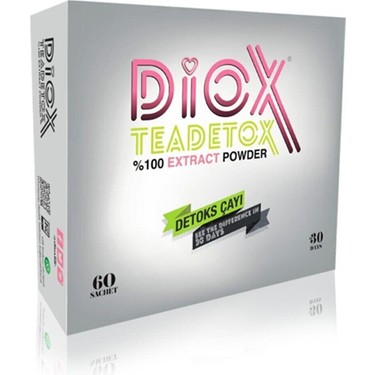 1 DIOX TEA MIXED HERBAL TEA 1 BOX DETOX EXP:2025