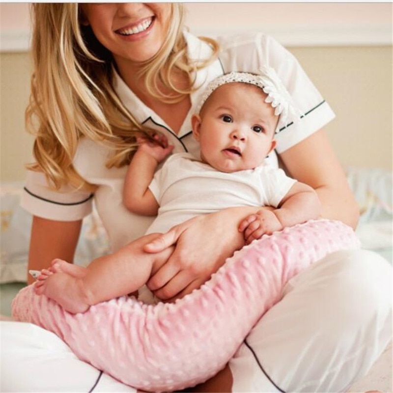 Newborn Baby Nursing pillow case Maternity Baby U-Shaped Breastfeeding Pillow case Baby Cotton Feeding Waist Pillow Baby Care
