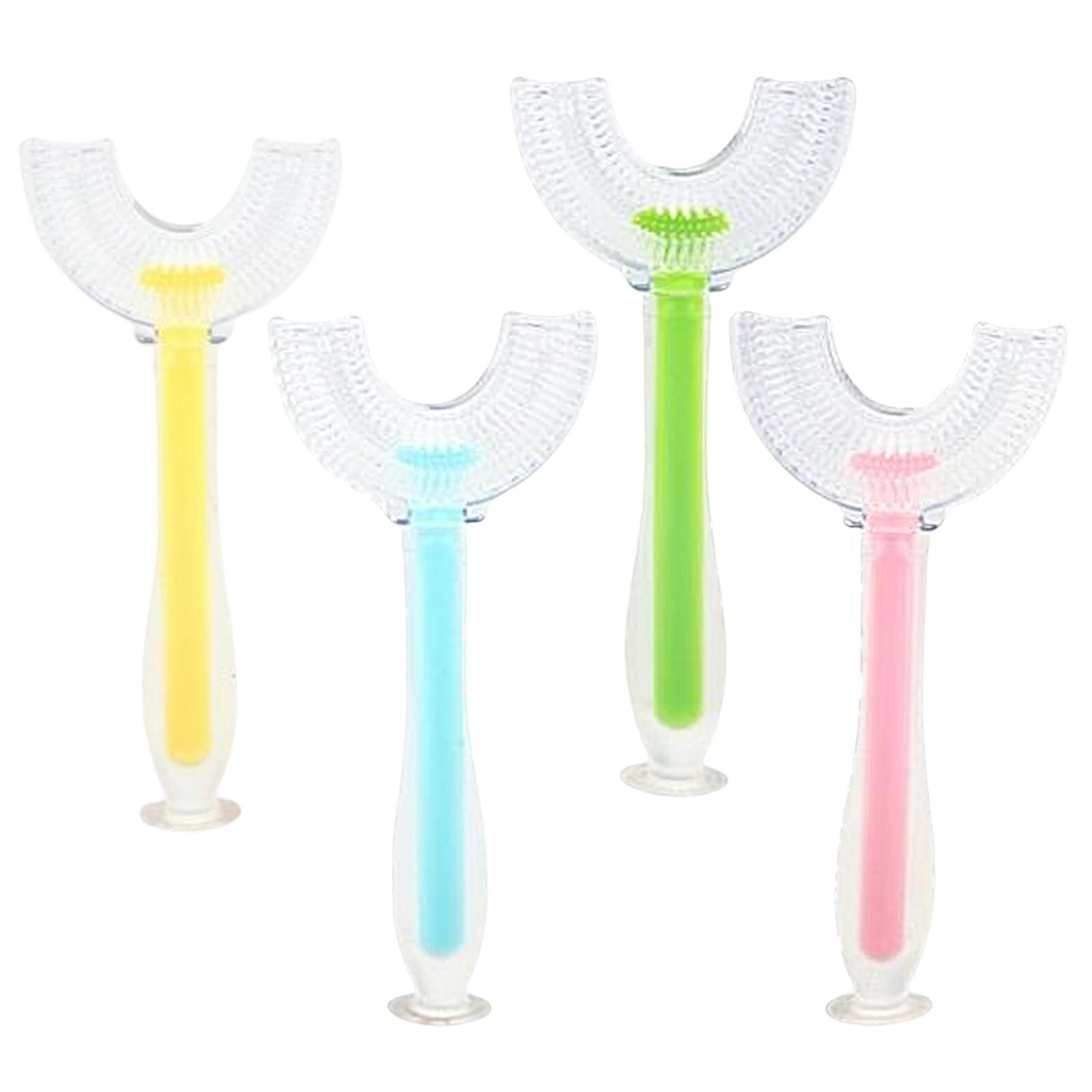 Kids Toothbrush Massage Gums 360 Degree for Baby Children 2-8 Years