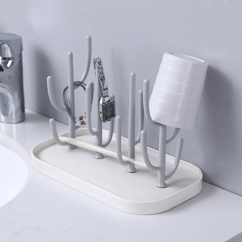 Baby feeding bottle drain rack, nipple feeding cup holder, storage drying rack, bottle cleaning and drying machine