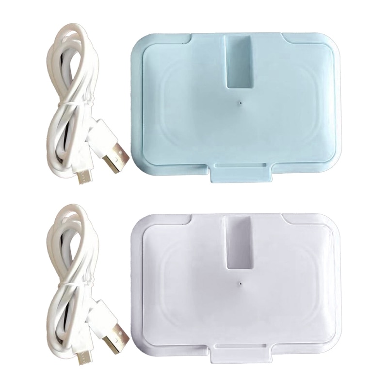 57EE Wet Wipes Warmer Thermal Warm Wet Towel Dispenser USB Portable Baby Wipes Heater