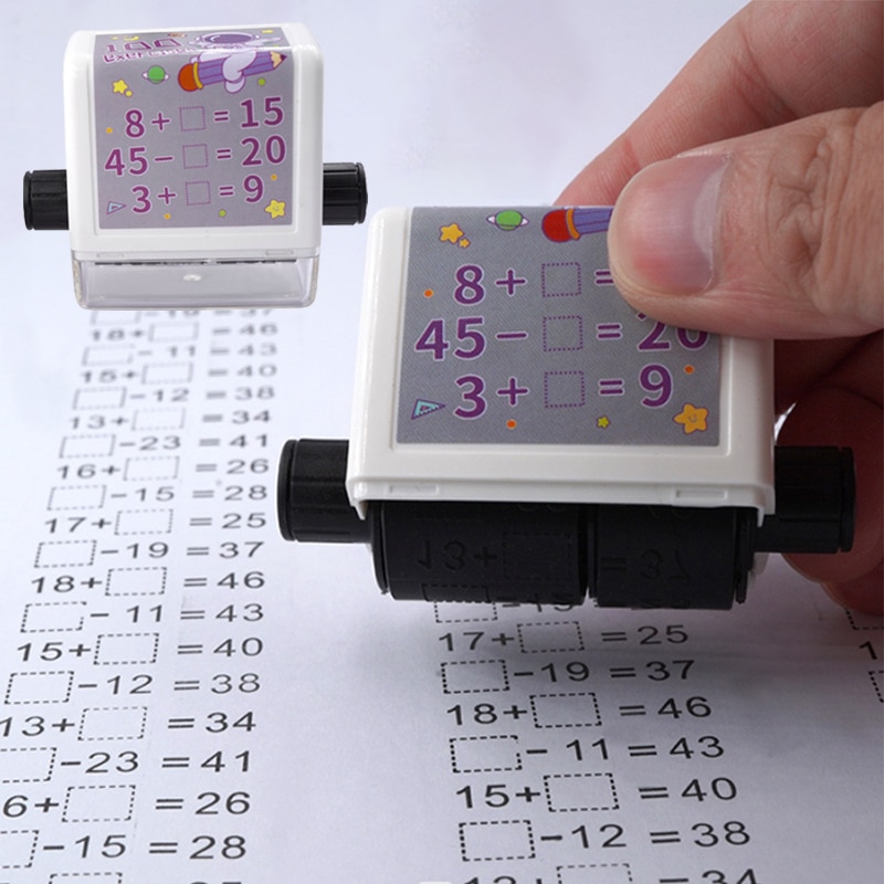 Teaching Stamp Fill In The Blank Roller Digital Reusable Math Roller Stamp Roller Design Digital Stamp Within 100 Math Practice