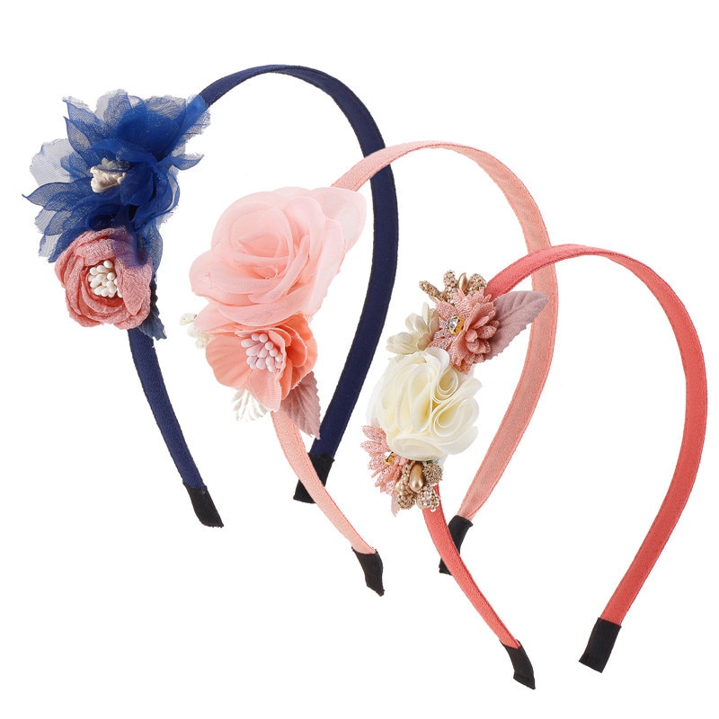 Children's Flower Hairpin Cute Baby Hairband