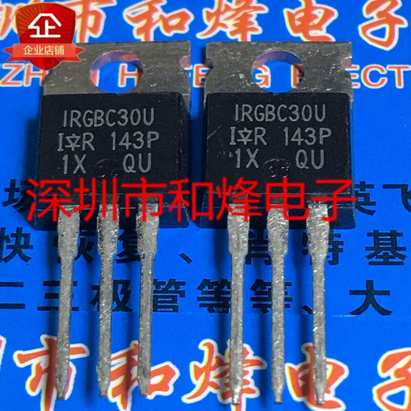 30pcs original new IRGBC30U TO-220 600V 12A