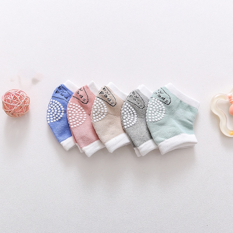 Baby Knee Pad Kids Safety Crawling Elbow Cushion Infants Toddler Protector Safety Knee-pad Leg Dot Warmer Girls Boys Accessories