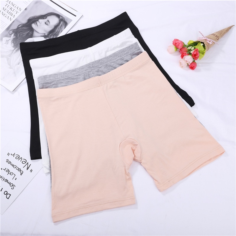 1PC Women's Safety Shorts Seamless Panties Women's Weight Loss Underwear Safety Shorts Under Dress Shorts Seamless Sho