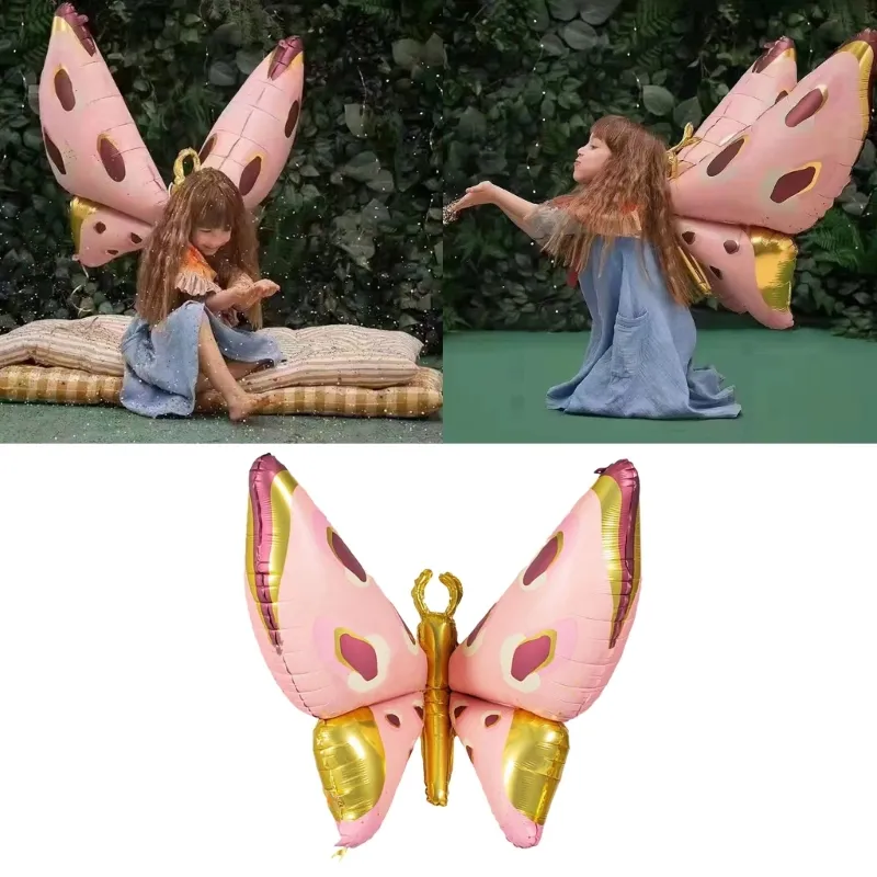 Balloon Large Angel Wings Balloon Fairy Mylar Foil Balloon