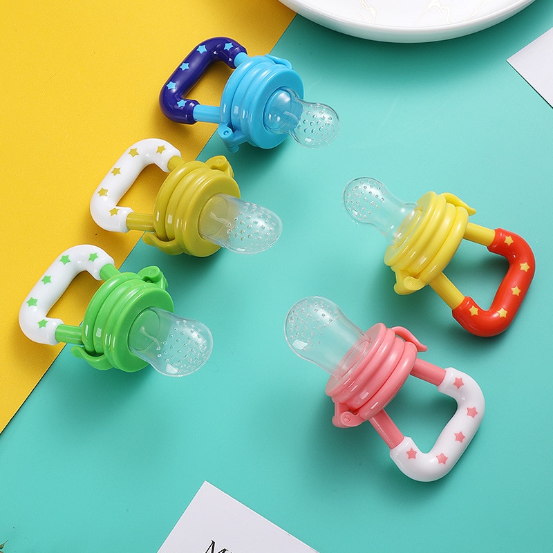 1 PCs Baby Fruit and Vegetable Le Fruit Food Supplement Bite Le Silicone Bite Bag Baby Feeding Tableware