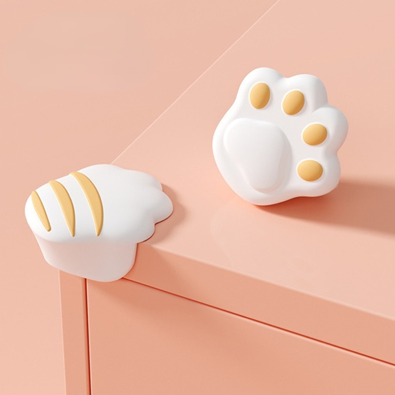2pcs Child Baby Safety Silicone Protector Table Corner Edge Protection Cover Children Anticollision Edge & Guards