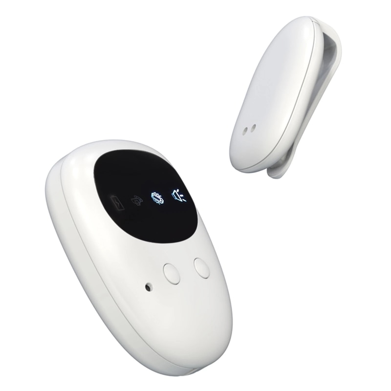 Wireless Urine Wet Alarm Pee Alarm with Receiver Clip-on Transmitter Bedwetting Reminder Device for Kids Potty Training Elder