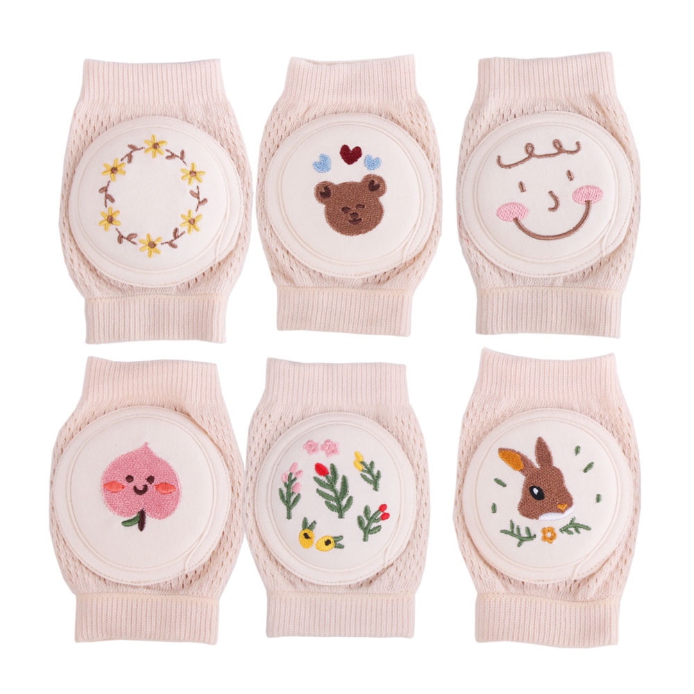 Baby Knee Pads Summer Fashion Breathable Kids Kneepad For Crawling Toddler Baby Accessories Kids Knee Protector Covers 1-4Years
