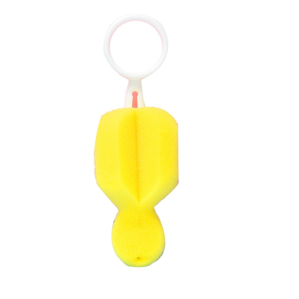 Bottle Brush Sponge Plastic Glass Milk Water Cup Cleaning Feeding Bottle Dummy Nipple Pacifier Brushes