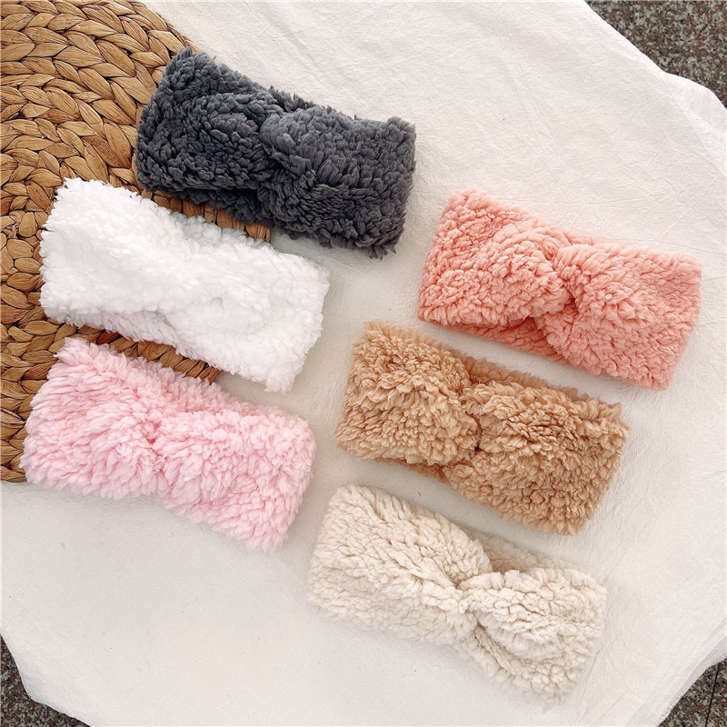 1pcs Kid Baby Headwrap Baby Girl Headband Solid Color Hair Band Toddler Turban Photography Supplies Birth Gift Hair Accessories