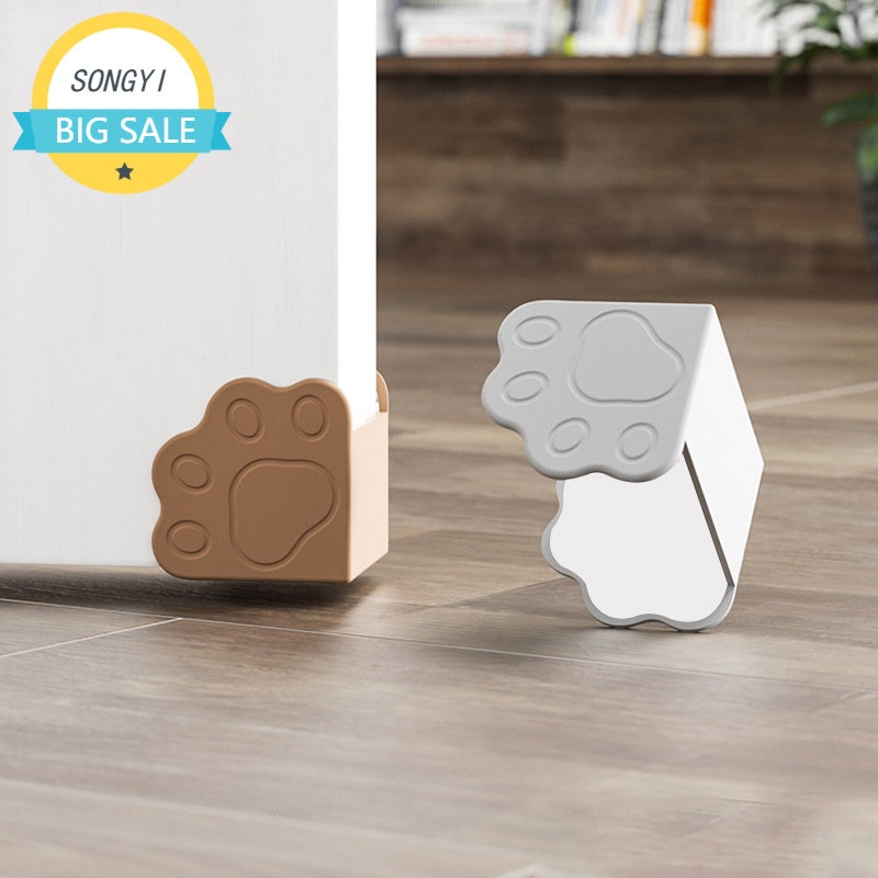 Door Corner Edge Protector New Cute Cat Paw Silicone Safety for Baby Protection From Children Child Baby Furniture Security