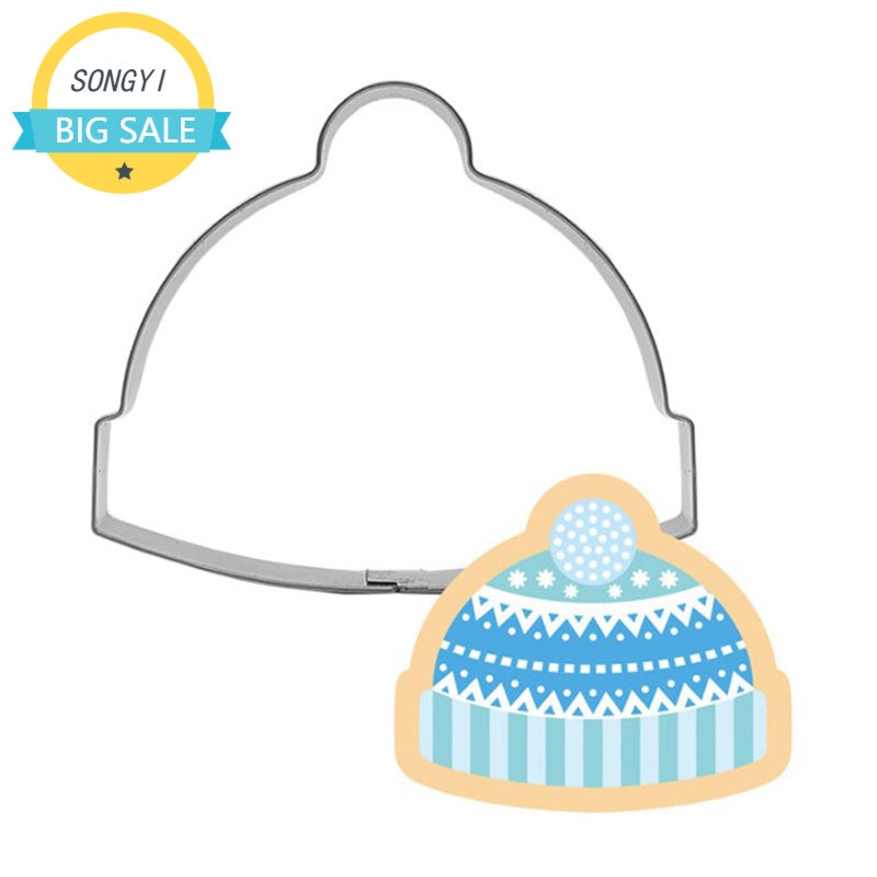 Hot Sale Fashion Hat Sweater Mold Cookie Cutter Fondant Cake Decor Cupcake Pastry Biscuit Mould DIY Birthday Bakeware Cake Tools