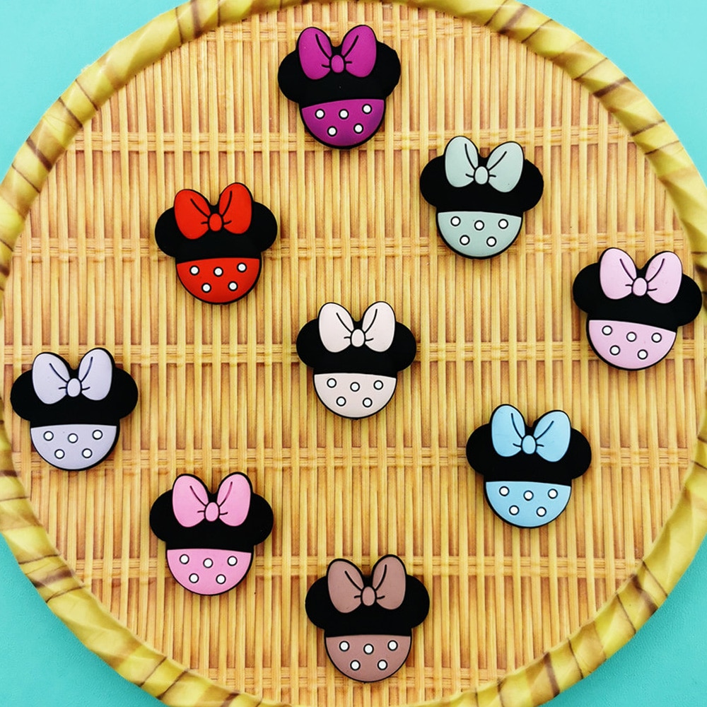 30*30mm 5pc/lot Silicone Cartoon Beads Baby Teething Beads Pacifier Chains Necklace Accessories Safe Food Grade Chewing Kawaii