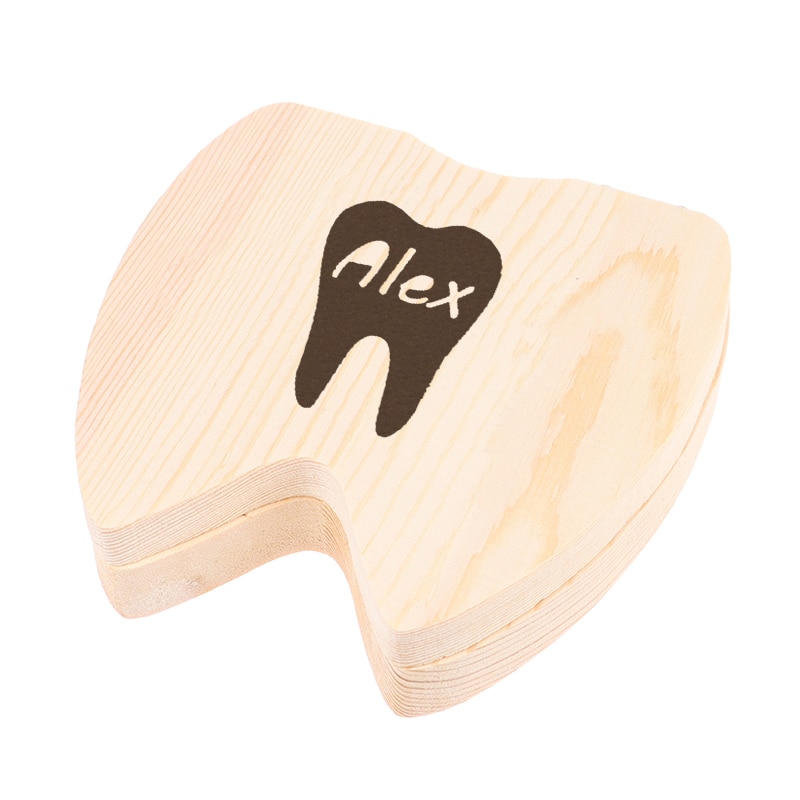 Personalised Tooth Fairy Box Engraved Wooden Tooth Fairy Box Personalized Tooth Box Baby Souvenir Gifts Spanish