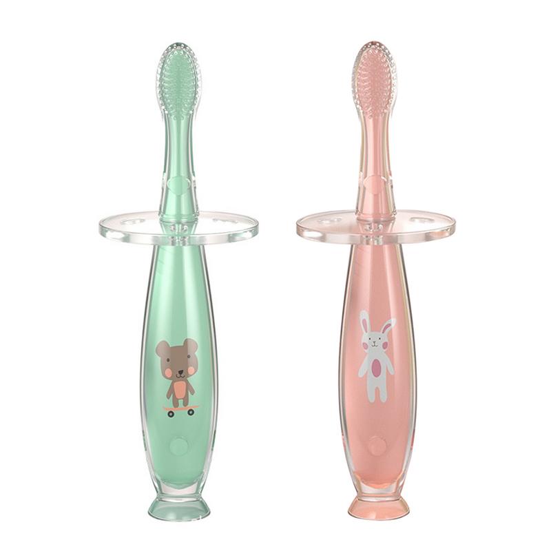 Infant Toothbrush Baby Training Toothbrush Oral Care Mouth Cleaner For Sensitive Gums Gingival Sulcus Difficult-to-clean Part