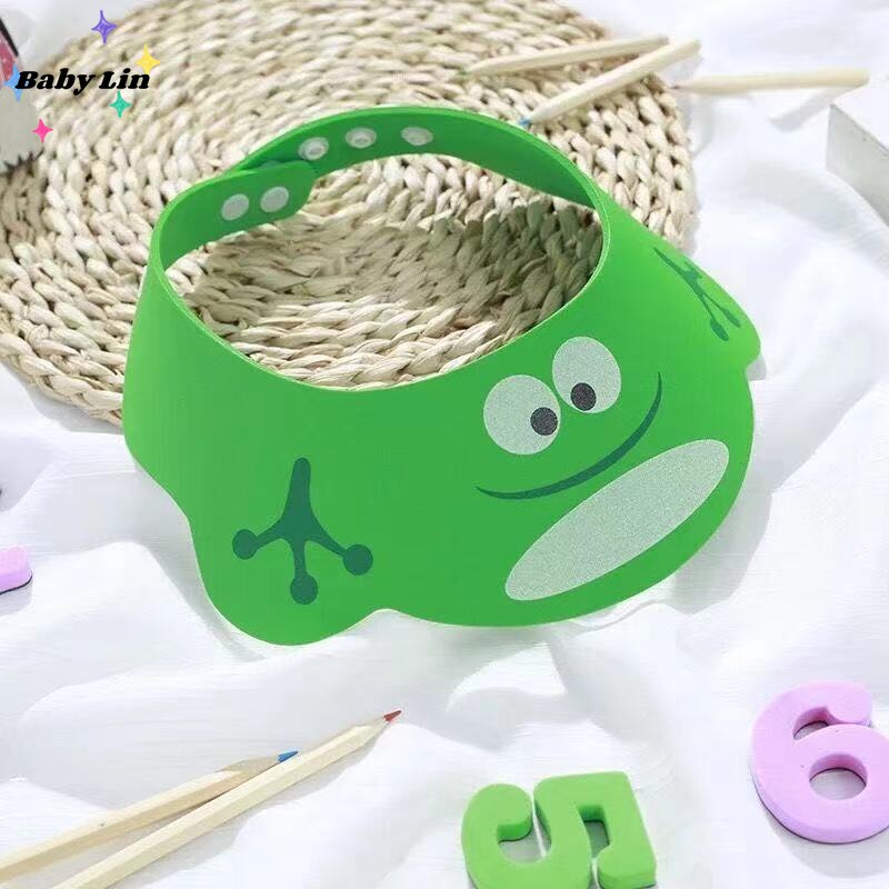 Shampoo Cap Adjustable Wash Shower Hat For Newborns Baby Ear Protection Children Bath Visor Head Cover Cute Octopus Shield