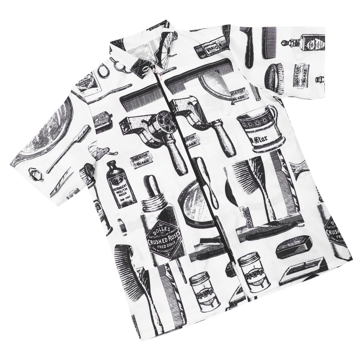 Zipper Hairdresser Smock Hairdresser Smock Fiber Unique Hairdressers Uniform Miss