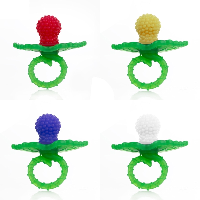 Baby Soft Silicone Pacifier Teether Soother Nipple Newborn Infant Nursing Chewing Oral Care Toys Shower Gift