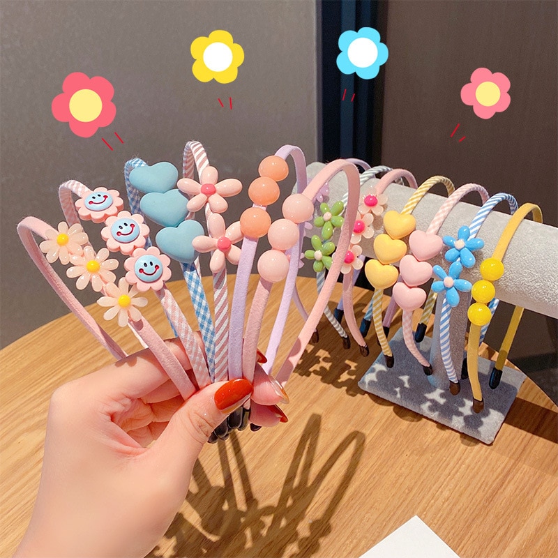 2022 Summer Hair Band Headband for Girl Pressure Hair Headbands Cute Headbands Cartoon Hair Accessories