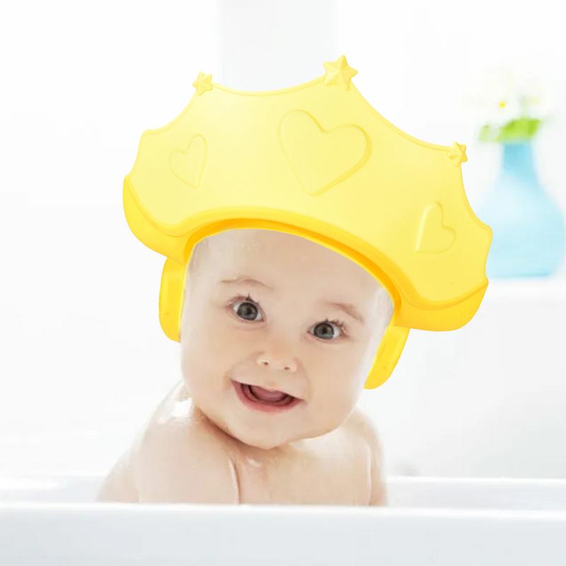 Baby Head Washing Fantastic Product Eye Protection Ear Protection Silicone Shampoo Cap Infant Children's Bathing Shower Cap