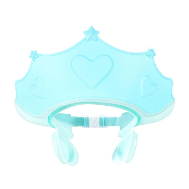 Kids Ear Protective Bath Visor For Toddlers Soft Comfortable Baby Shampoo Adjustable Baby Bath Head For Washing Hair