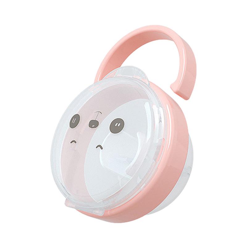 Portable Baby Pacifier Nipple Cradle Case Holder Cartoon Kids Travel Storage Box Soother Caja Chupete Holder Pacifie Accessories