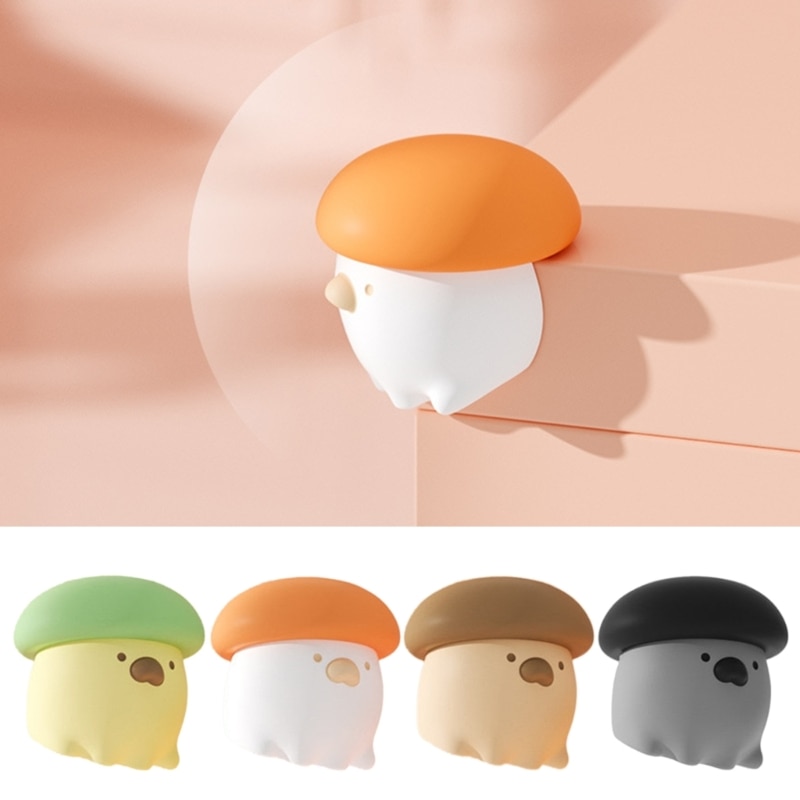 Cute Cartoon-shaped Baby Safety Table Corner Protector Safe Soft Silicone Protection Edge Cover for Furniture for Kid