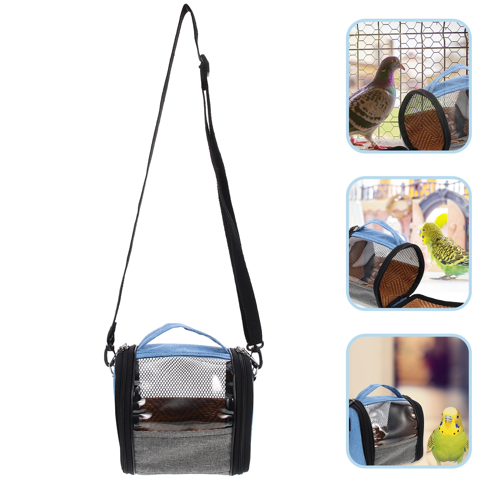 Parrot Out Bag Hamster Carrier Bag Bird Carrier Handbag Breathable Bird Bag Pet Critter Keeper Cloth Parrot Bag Cage Travel