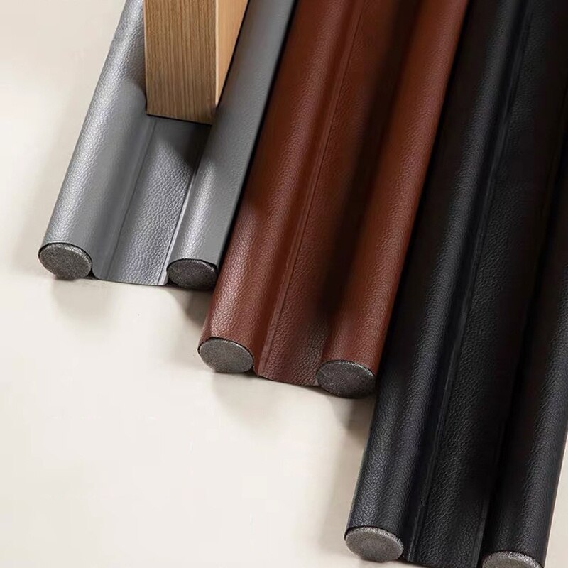 95cm Anti-Pinch Baby Finger Protection Door Bottoom Seal Strip Door Draft Blocker WeatherStrip PU Foam Sound Insulation Strip