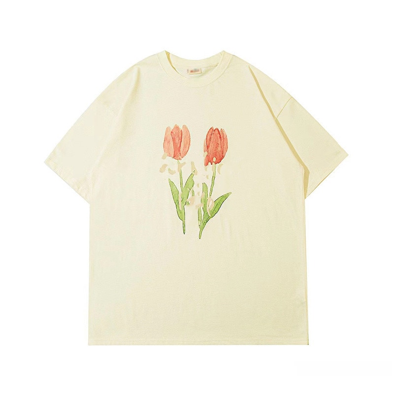 U15 Beautiful geometry printed Graphic T-shirt Tops Tee Cute Short Sleeve Female T shirts