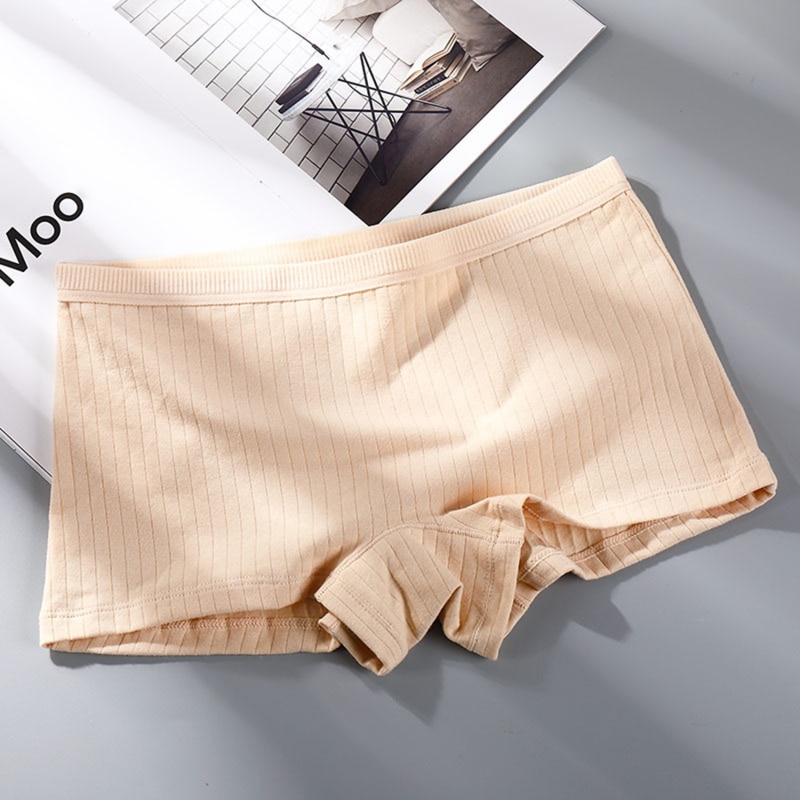 New Solid Color Briefs Cozy Women Safely Pant Summer Women Cotton Safety Pants Female Seamless Underpants