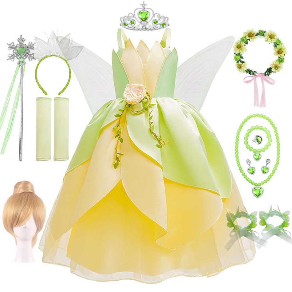 Girls Tiana Dress Carnival Tiana Dress Up Dresses