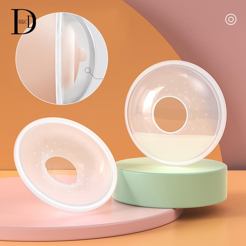 Soft Breast Milk Collector Portable Overflow Prevention Silicone Milk Cup Leakage Prevention Reusable Nursing Pad Milk Container