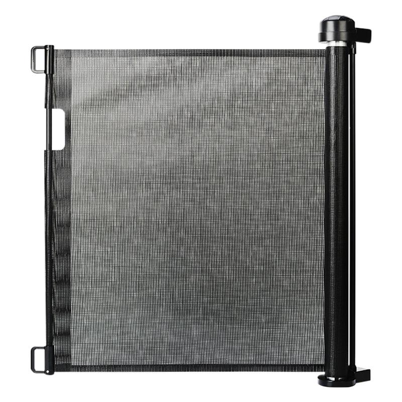 Indoor Outdoor Pet Dog Retractable Fences Gate Child Pet Safe Guard Mesh Safety Enclosure Magic Gate For Dogs Cat Pet