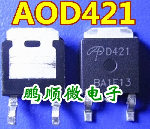 20pcs original new MOS field-effect transistor D421 AOD421 TO-252 P-channel -12A -20V
