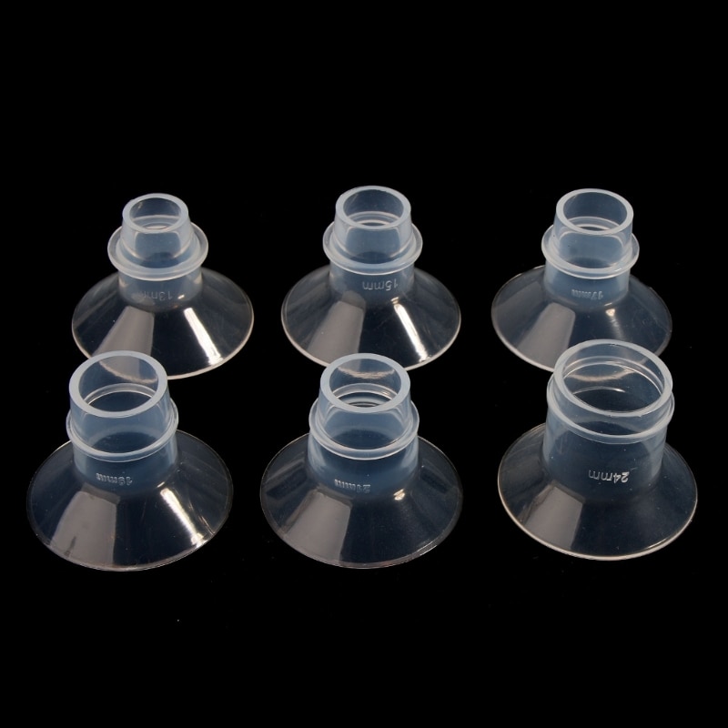 13/15/17/19/21/24mm Funnel Inserts for Breast Pump Horn Diameter Converter Wearable Breast Pump Diameter Reduction Horn Cover