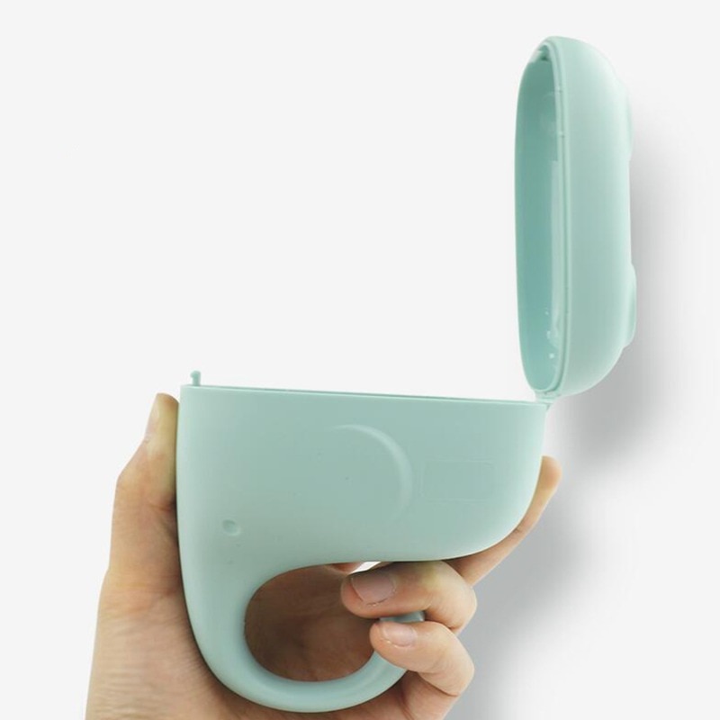 Portable PP Baby Pacifier Box Container Elephant-Shaped Dustproof Pacifier Holder Case Nipple Snack Travel Storage Stroller