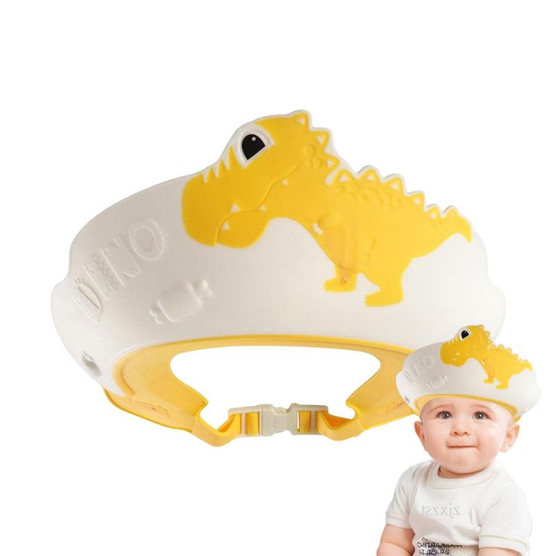 Kids Shower Caps Dinosaur Adjustable Shower Head Cover For Kids Shower Head Cover Bath Hat Cute Reusable Shower Caps Shower Hat