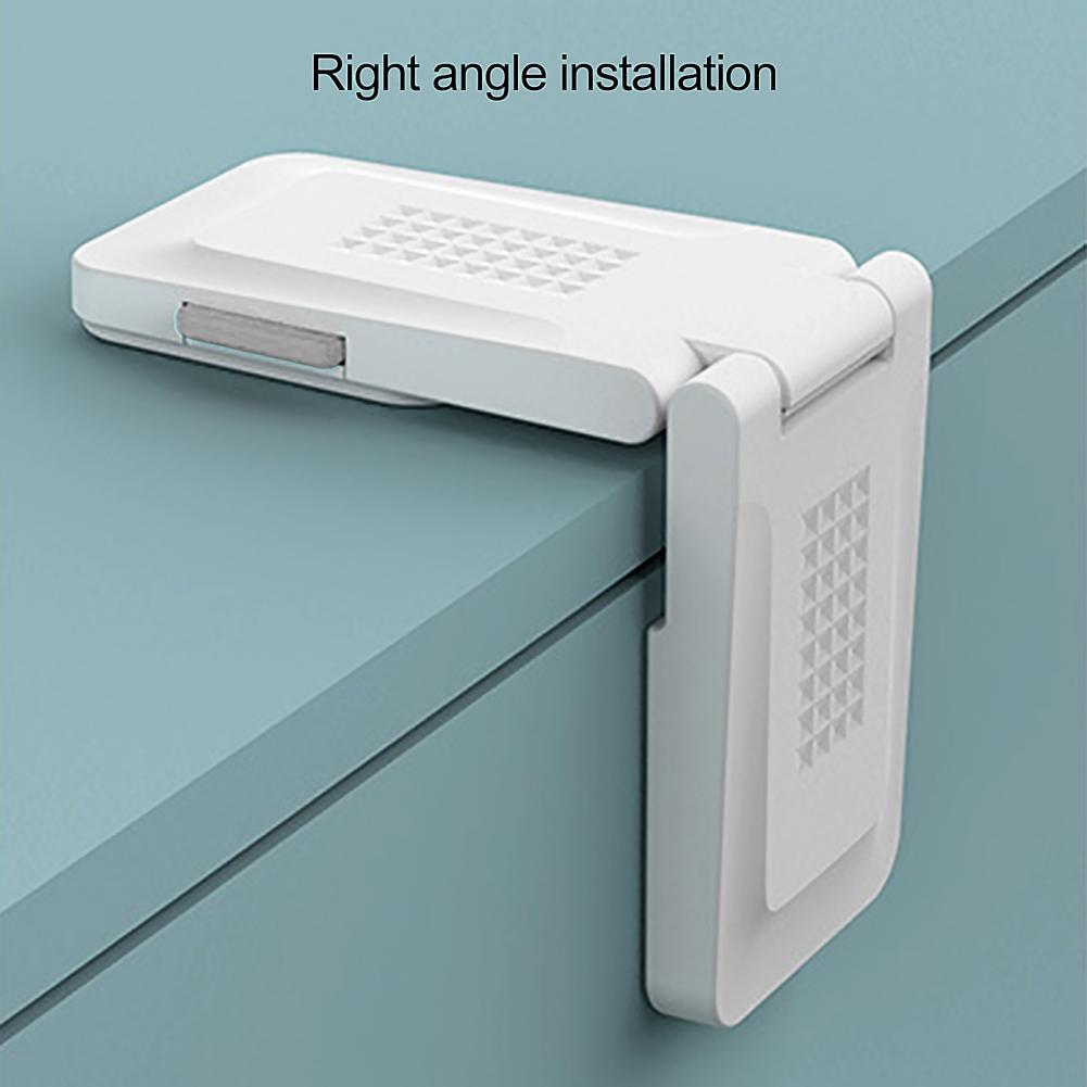 Convenient Child Lock Self-Adhesive Drawer Lock Tight Fridge Cabinets Child Safety Strap Lock Anti-pinch Hand