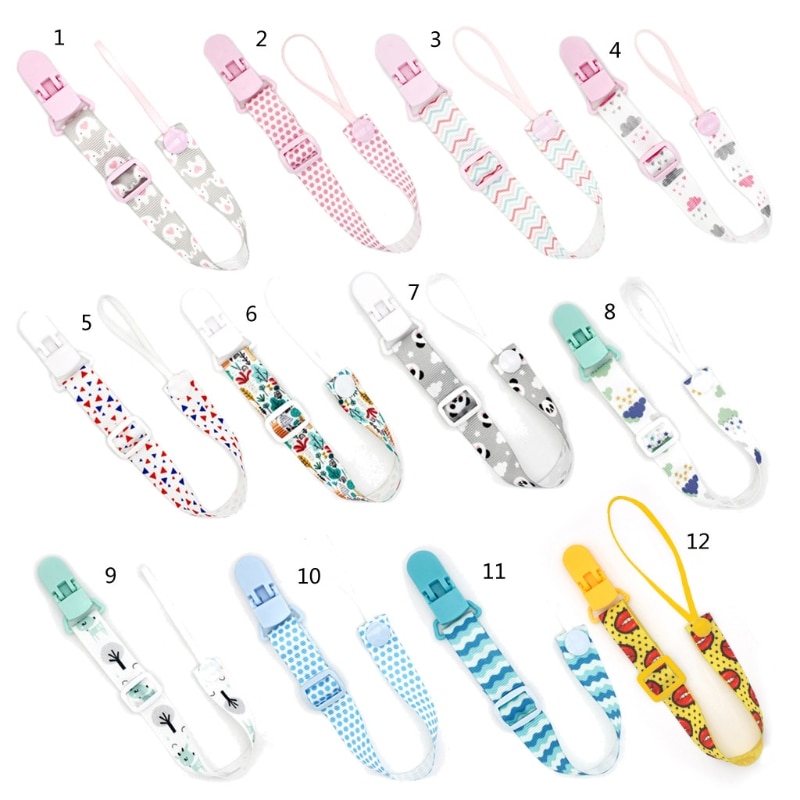 Soother Teething Chewable Toys Holder Belt for Infants Newborn Toddlers Gifts