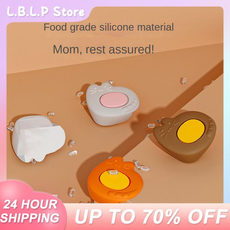 4pcs Strong Adhesive Force Baby Corner Protector Soft Furniture Corner Cover Small Cat Shape Safety Protection Corner Cartoon