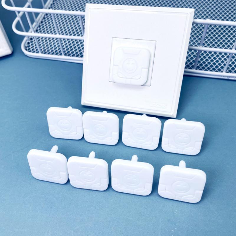 American Standard Anti-shock Protection Socket Cover Baby Pull Ring Power Protection Children's Products Protective Socket
